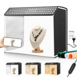 PULUZ Photo Studio Light Box Portable 60 x 40cm Cuboid Photography Studio Tent Kit with 4 Color Backdrops (EU Plug) - free shipping - PMC TechLife - Order now!