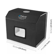 PULUZ Photo Studio Light Box Portable 60 x 40cm Cuboid Photography Studio Tent Kit with 4 Color Backdrops (EU Plug)