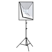 PULUZ 50x70cm Studio Softbox + 2m Tripod Mount + 4 x E27 20W 5700K White Light LED Light Bulb Photography Lighting Kit(US Plug)