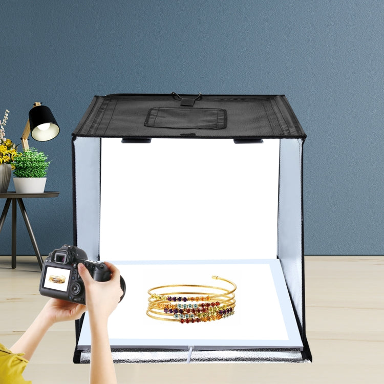 PULUZ 1000LM LED Acrylic No Polar Dimming Shadowless Light Pad with Switch for 40cm Photo Studio Box(EU Plug)