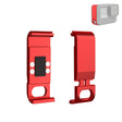 PULUZ Metal Battery Side Interface Cover for GoPro HERO13 Black /12 Black /11 Black /10 Black /9 Black(Red) - Skeleton Housing by PULUZ | Online Shopping South Africa | PMC TechLife | Buy Now Pay Later Mobicred