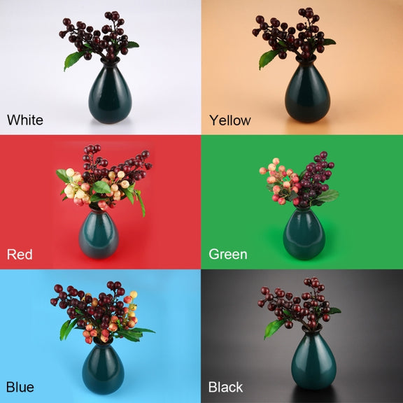 PULUZ Photography Background PVC Paper Kits for Studio Tent Box, Size: 121cm x 58cm(Green)