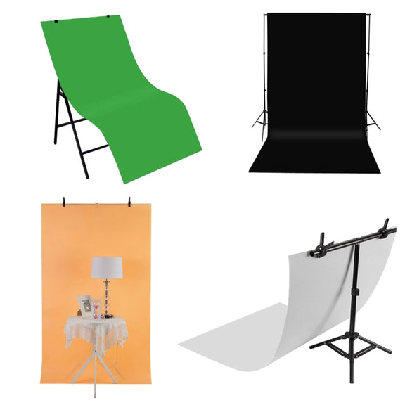 PULUZ Photography Background PVC Paper Kits for Studio Tent Box, Size: 121cm x 58cm(Green)