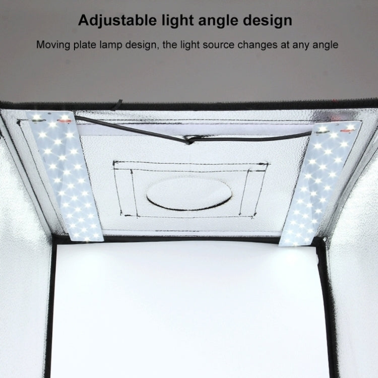 PULUZ 30W 1690LM 60 LEDs SMD 5730 5500K Aluminum Base Light Panel for 60cm Studio Tent