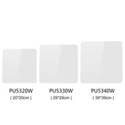 PULUZ 20cm Photography Acrylic Reflective Display Table Background Board(White)
