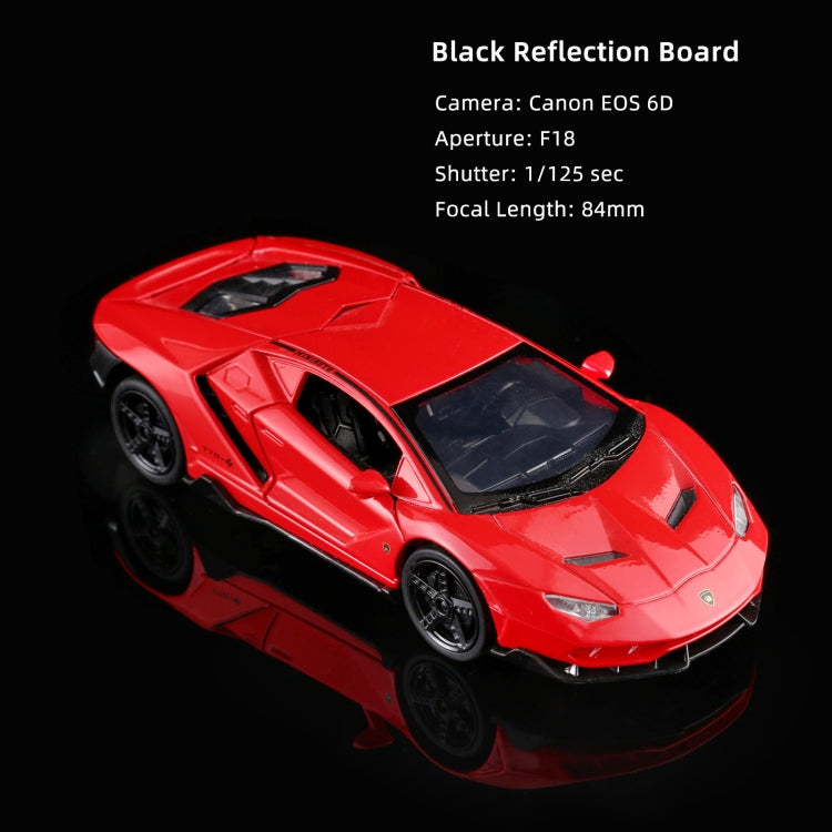 PULUZ 39cm Photography Acrylic Reflective Display Table Background Board(Black)