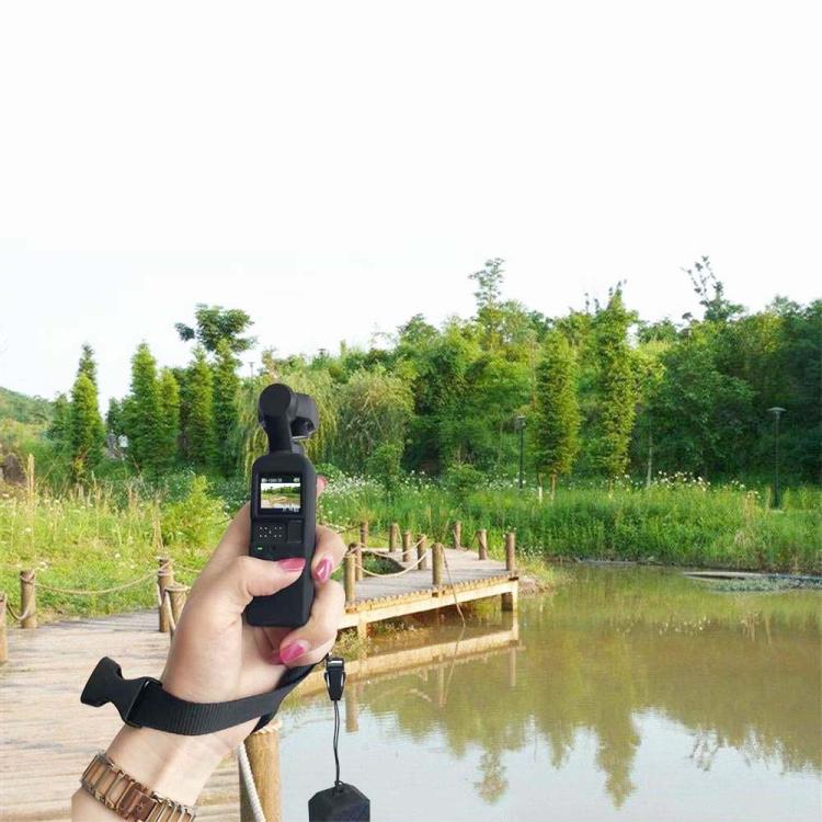 PULUZ  2 in 1 Silicone Cover Case Set for DJI OSMO Pocket 2 (Black)