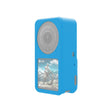 PULUZ Silicone Protective Case for DJI Action 2(Blue) - Case & Bags by PULUZ | Online Shopping South Africa | PMC TechLife | Buy Now Pay Later Mobicred