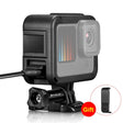 PULUZ Frame Expansion PA Cage with Side Interface Cover for GoPro HERO13 Black /12 Black /11 Black /10 Black /9 Black(Black) - Protective Frame by PULUZ | Online Shopping South Africa | PMC TechLife | Buy Now Pay Later Mobicred