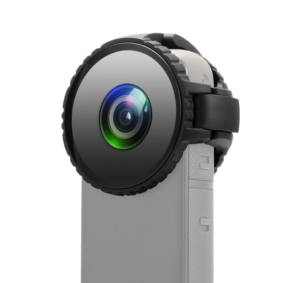 PULUZ Upgrade Lens Guard Protective Glass Cover for Insta360 One X2(Black)