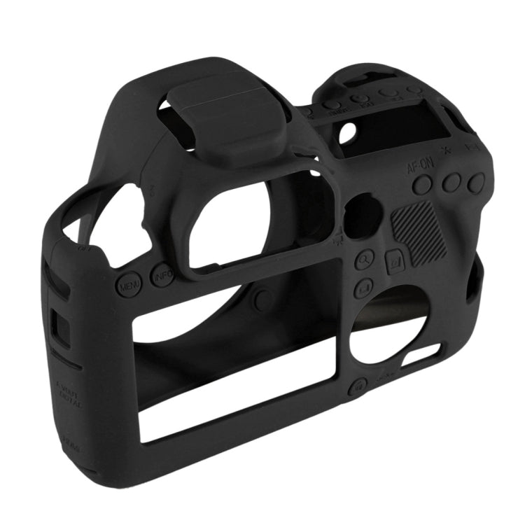 PULUZ Soft Silicone Protective Case for Canon EOS 6D(Black)