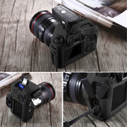 PULUZ Soft Silicone Protective Case for Canon EOS 6D(Black)