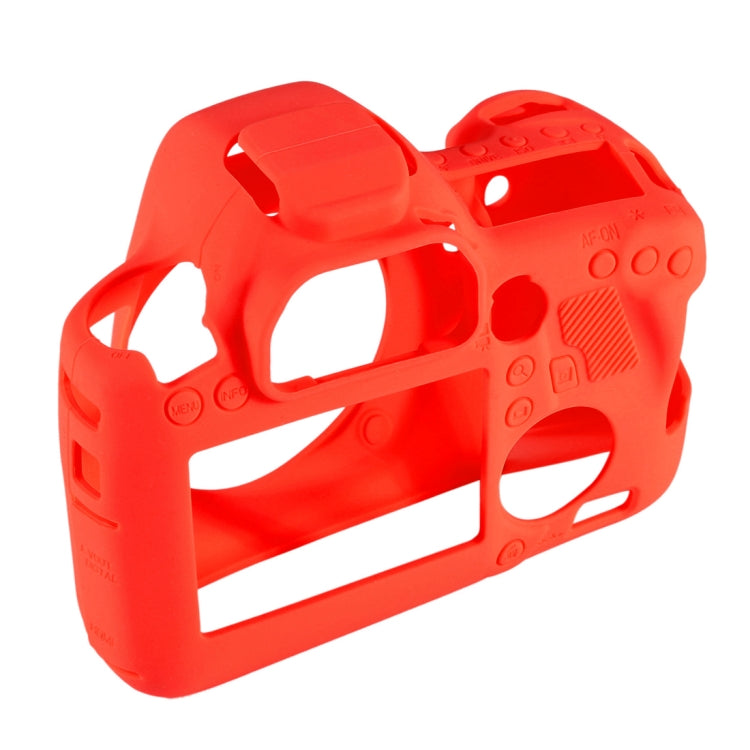 PULUZ Soft Silicone Protective Case for Canon EOS 6D(Red)