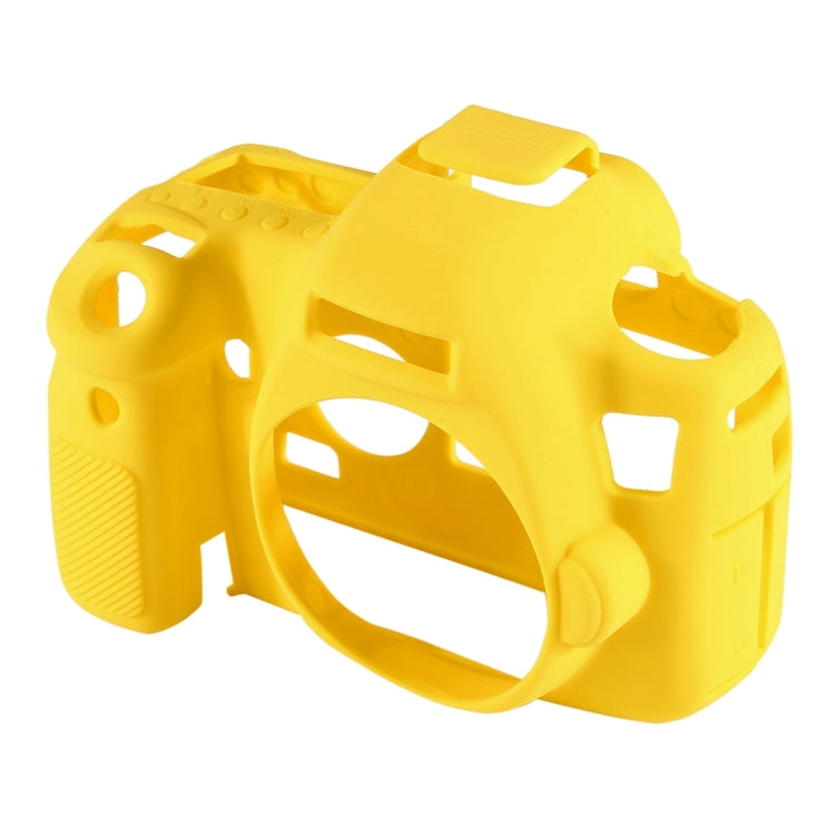 PULUZ Soft Silicone Protective Case for Canon EOS 6D(Yellow)