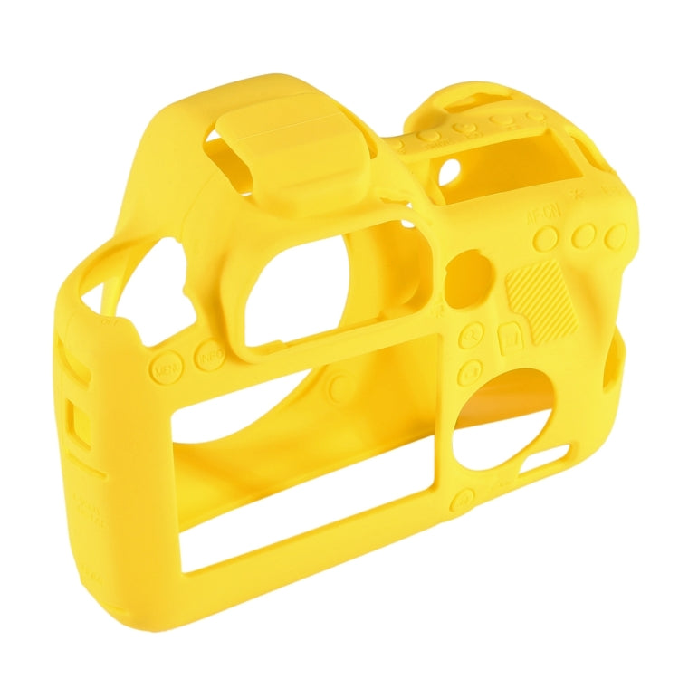PULUZ Soft Silicone Protective Case for Canon EOS 6D(Yellow)