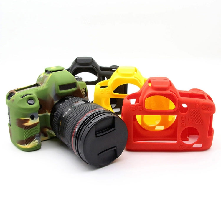 PULUZ Soft Silicone Protective Case for Canon EOS 6D(Black)