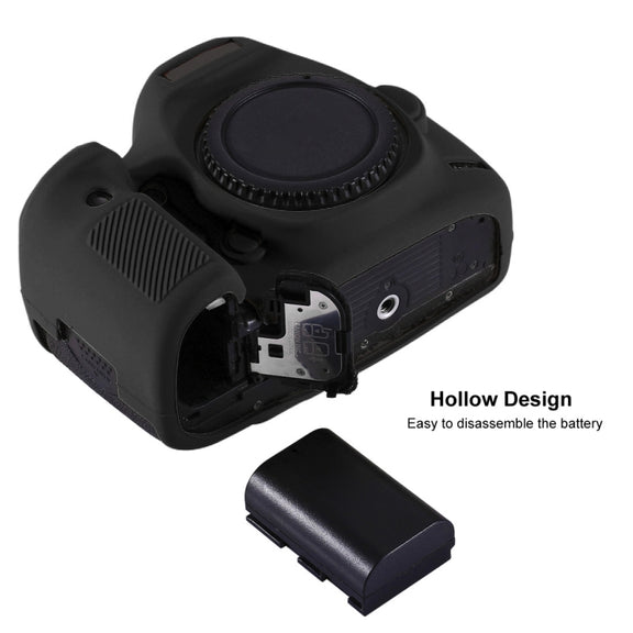 PULUZ Soft Silicone Protective Case for Canon EOS 5D Mark III / 5D3(Black)
