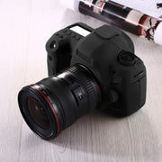 PULUZ Soft Silicone Protective Case for Canon EOS 5D Mark III / 5D3(Black)