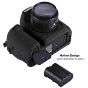 PULUZ Soft Silicone Protective Case for Nikon D750(Black)