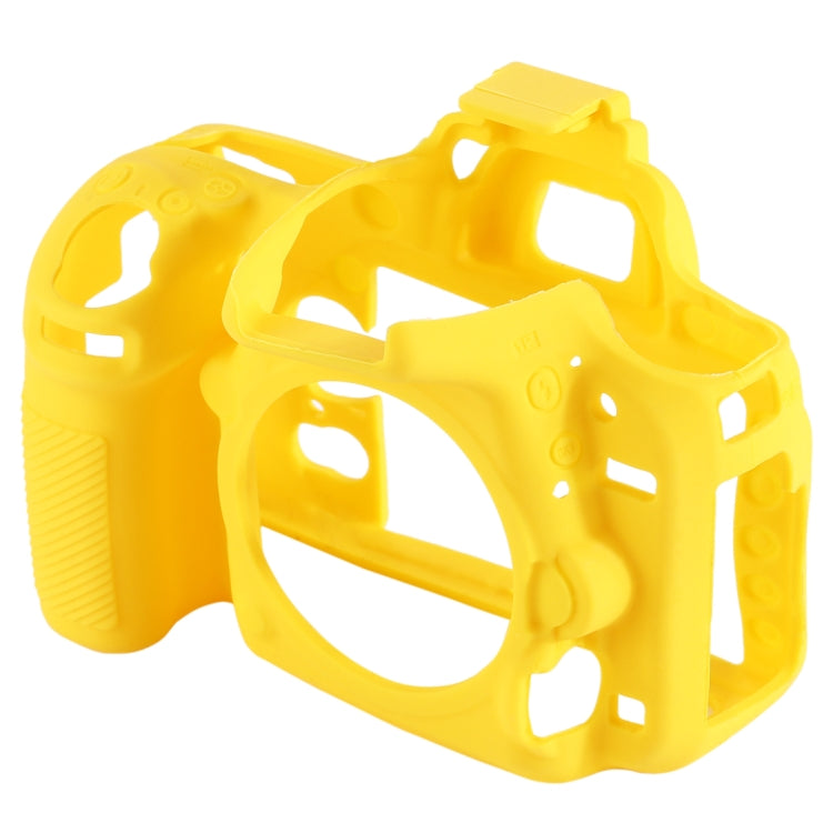 PULUZ Soft Silicone Protective Case for Nikon D750(Yellow)