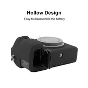 PULUZ Soft Silicone Protective Case for Sony ILCE-7MII / 7SMII / 7RMII(Black)