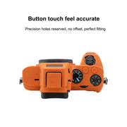 PULUZ Soft Silicone Protective Case for Sony ILCE-7MII / 7SMII / 7RMII(Orange)