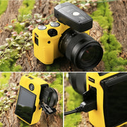PULUZ Soft Silicone Protective Case for Canon EOS M3(Yellow)
