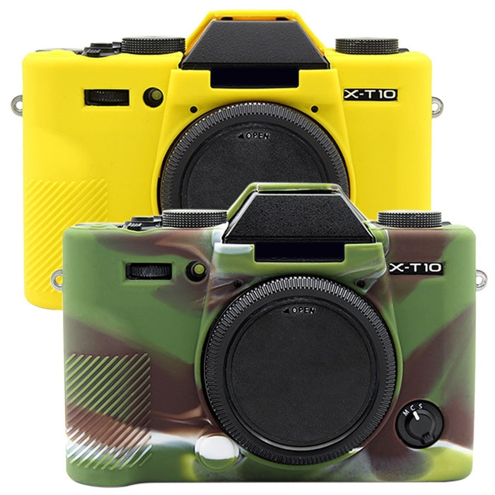 PULUZ Soft Silicone Protective Case for FUJIFILM X-T20(Yellow)