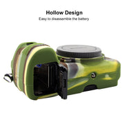 PULUZ Soft Silicone Protective Case for Sony ILCE-6500(Camouflage)