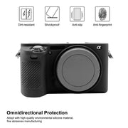 PULUZ Soft Silicone Protective Case for Sony ILCE-6500(Black)