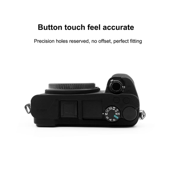 PULUZ Soft Silicone Protective Case for Sony ILCE-6500(Black)