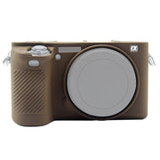 PULUZ Soft Silicone Protective Case for Sony ILCE-6500(Coffee)