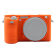 PULUZ Soft Silicone Protective Case for Sony ILCE-6500(Orange) - free shipping - PMC TechLife - Order now!