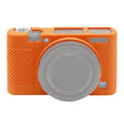 PULUZ Soft Silicone Protective Case for Sony RX100 III / IV / V(Orange) - Protective Case by PULUZ | Online Shopping South Africa | PMC TechLife | Buy Now Pay Later Mobicred