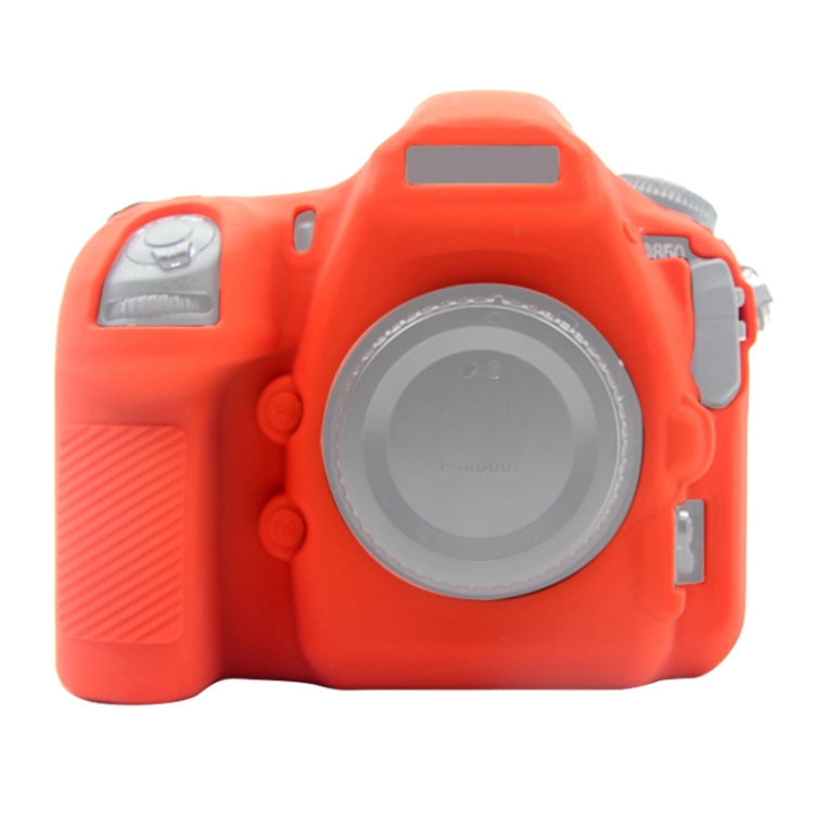 PULUZ Soft Silicone Protective Case for Nikon D850(Red)