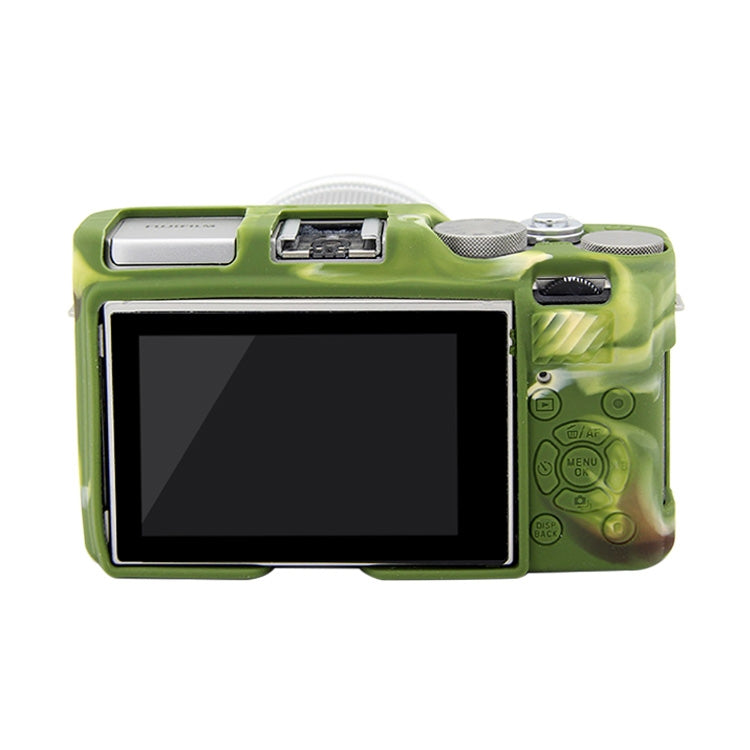 PULUZ Soft Silicone Protective Case for FUJIFILM X-A3 / X-A10(Camouflage)