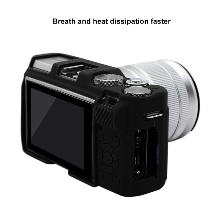 PULUZ Soft Silicone Protective Case for FUJIFILM X-A3 / X-A10(Black)