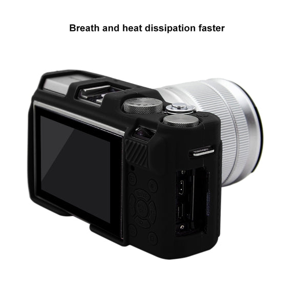 PULUZ Soft Silicone Protective Case for FUJIFILM X-A3 / X-A10(Black)