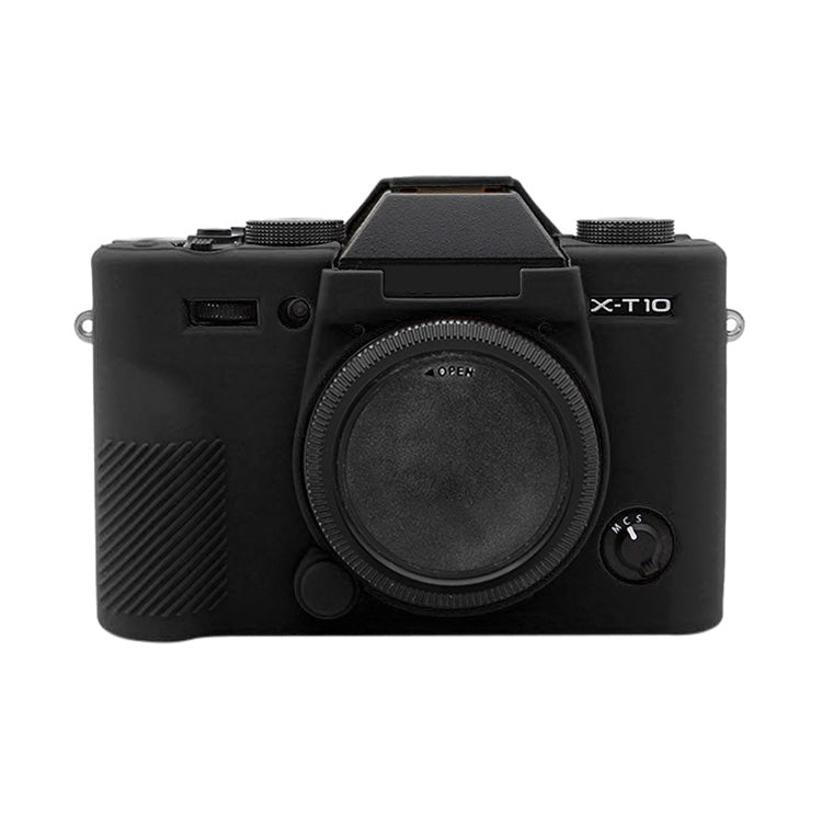 PULUZ Soft Silicone Protective Case for FUJIFILM XT10(Black)