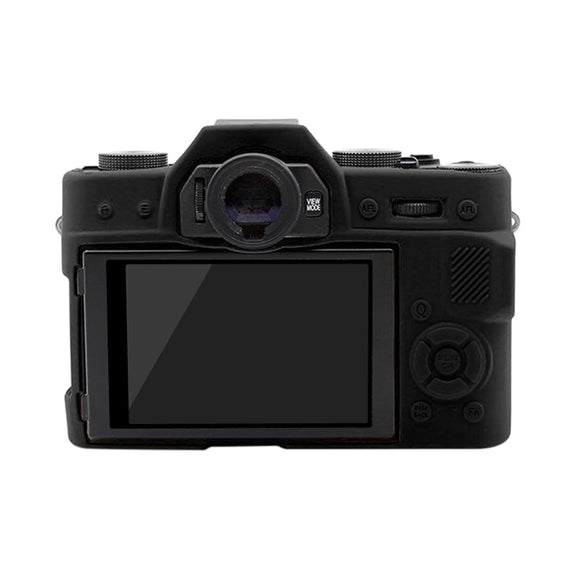 PULUZ Soft Silicone Protective Case for FUJIFILM XT10(Black)