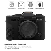 PULUZ Soft Silicone Protective Case for FUJIFILM XT10(Black)