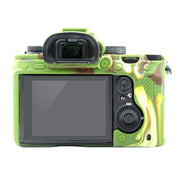 PULUZ Soft Silicone Protective Case for Sony A9 (ILCE-9) / A7 III/ A7R  III(Camouflage)