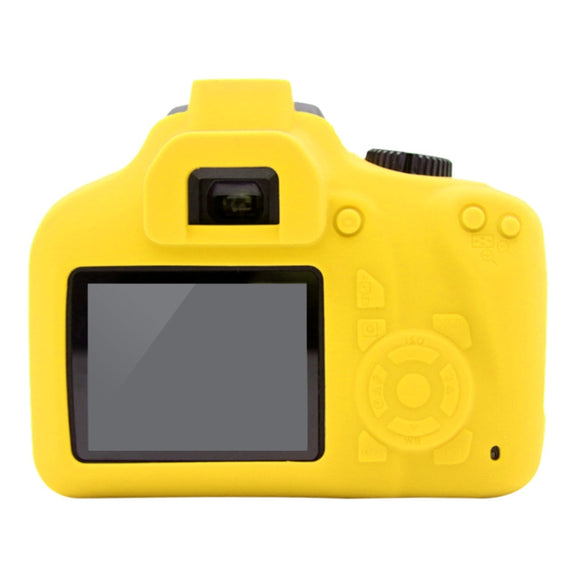 PULUZ Soft Silicone Protective Case for Canon EOS 3000D / 4000D(Yellow)