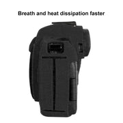 PULUZ Soft Silicone Protective Case for Canon EOS R(Black)
