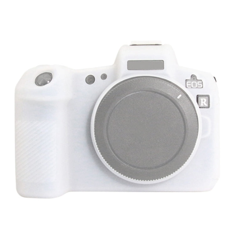 PULUZ Soft Silicone Protective Case for Canon EOS R(White)
