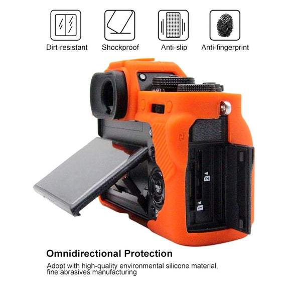 PULUZ Soft Silicone Protective Case for FUJIFILM XT3(Orange)