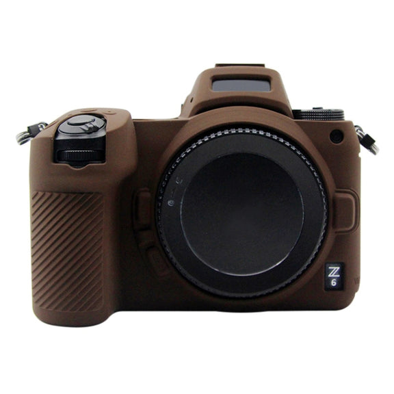 PULUZ Soft Silicone Protective Case for Nikon Z6 / Z7(Coffee)