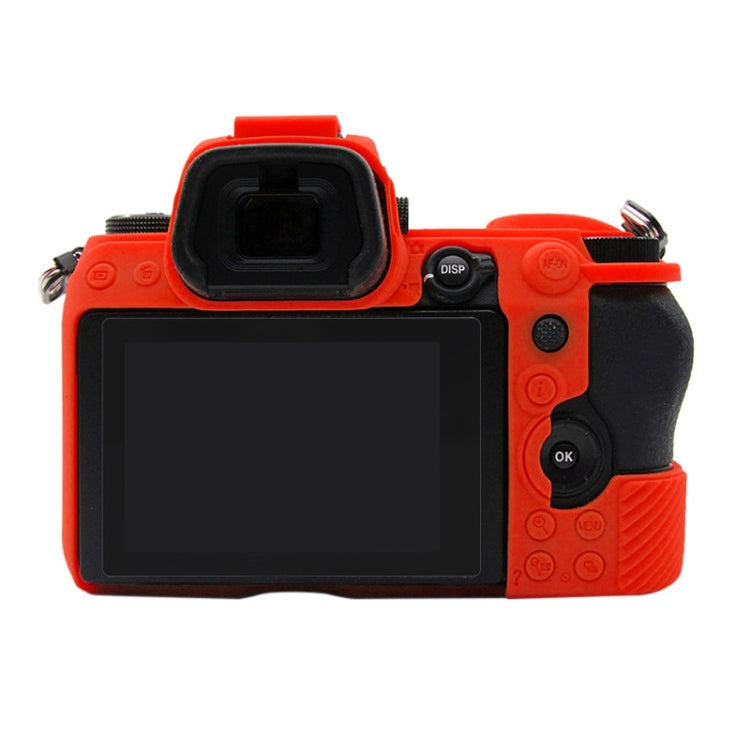 PULUZ Soft Silicone Protective Case for Nikon Z6 / Z7(Red)