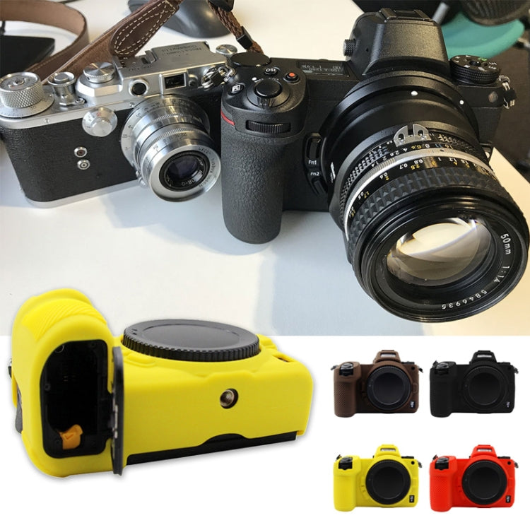PULUZ Soft Silicone Protective Case for Nikon Z6 / Z7(Red)