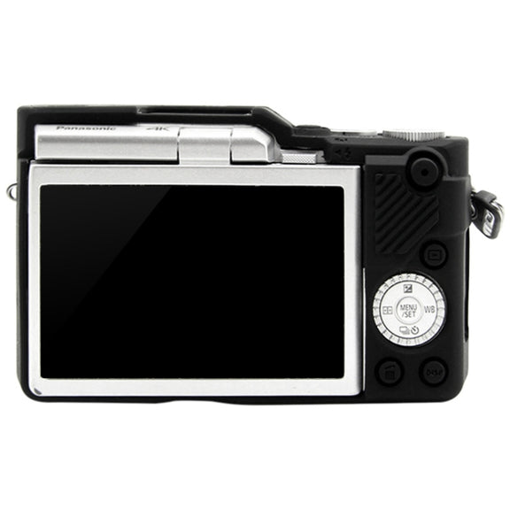PULUZ Soft Silicone Protective Case for Panasonic Lumix GF10(Black)